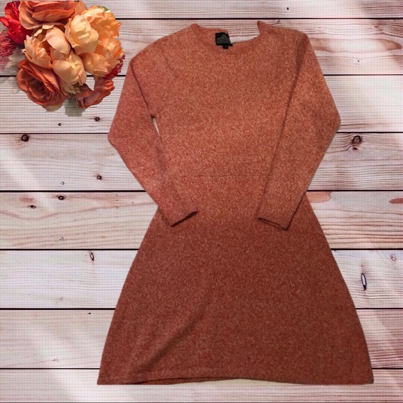 Angie Dresses & Skirts - NWT Clay Orange Sweater Dress
